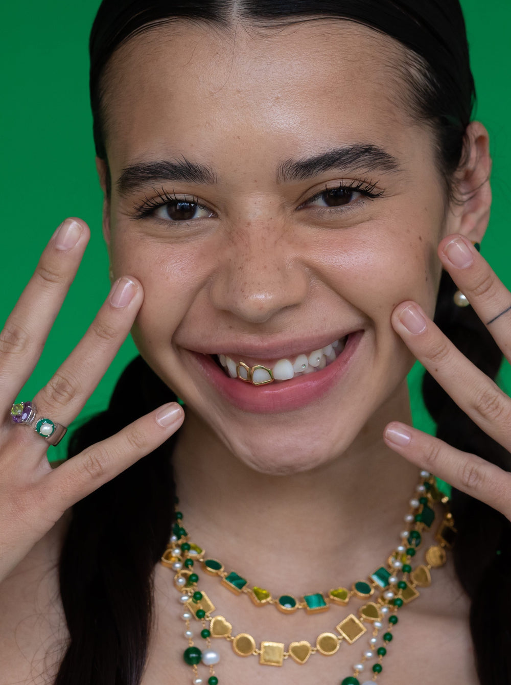 The Shape Necklace in Yellow Gold