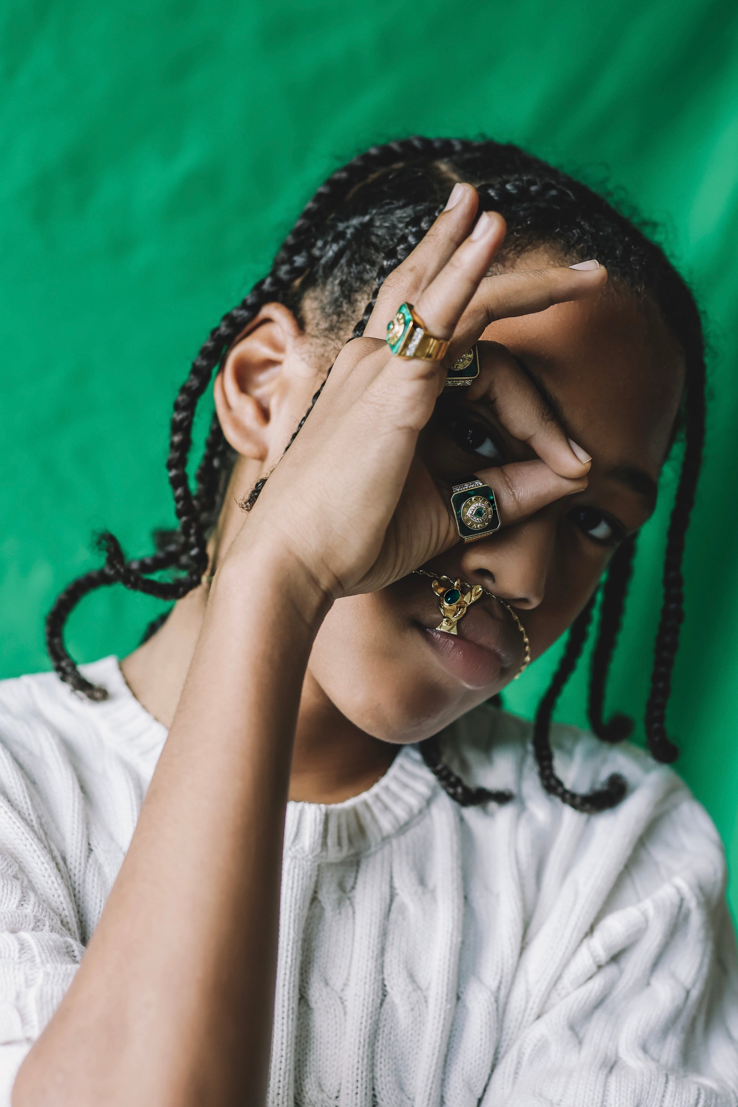 Malachite & Green Onyx Signature Ring