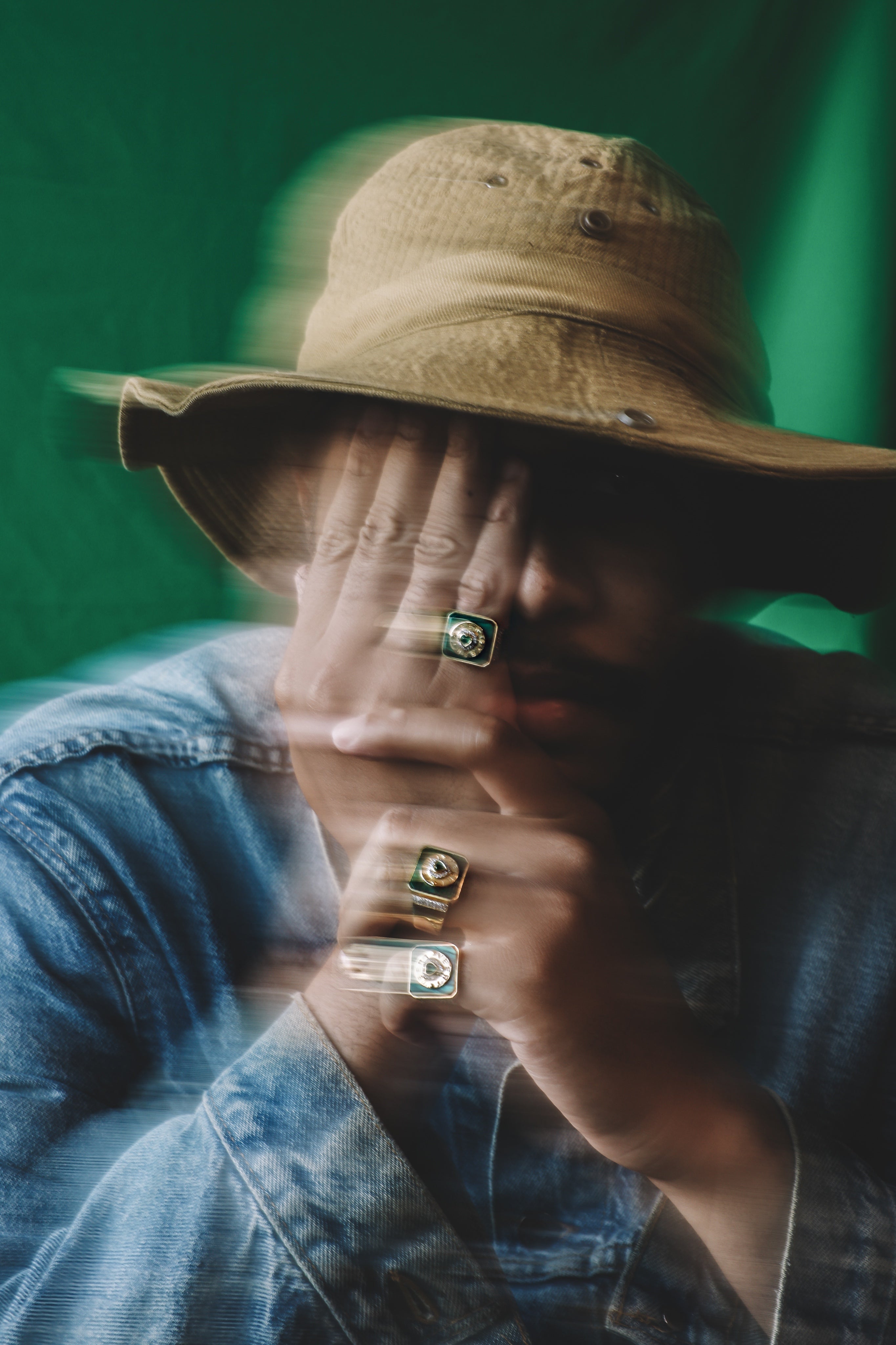 Malachite & Green Onyx Signature Ring