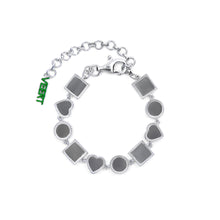 Load image into Gallery viewer, The Shape Bracelet in White Gold
